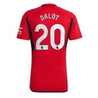 Maglie da calcio Manchester United Diogo Dalot #20 Prima Maglia 2023-24 Manica Corta